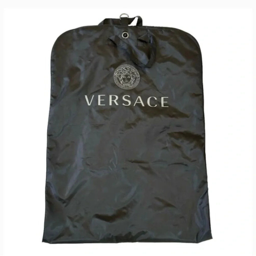 Versace NWT Black Medusa Logo Garment Bag